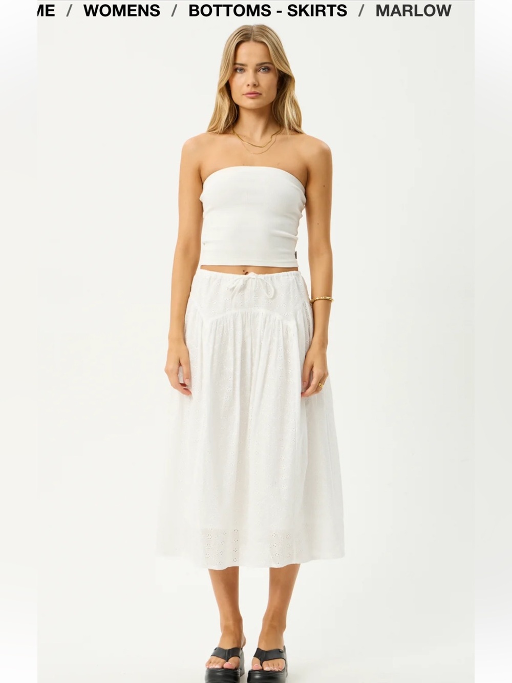 Afends Marlow Midi Skirt